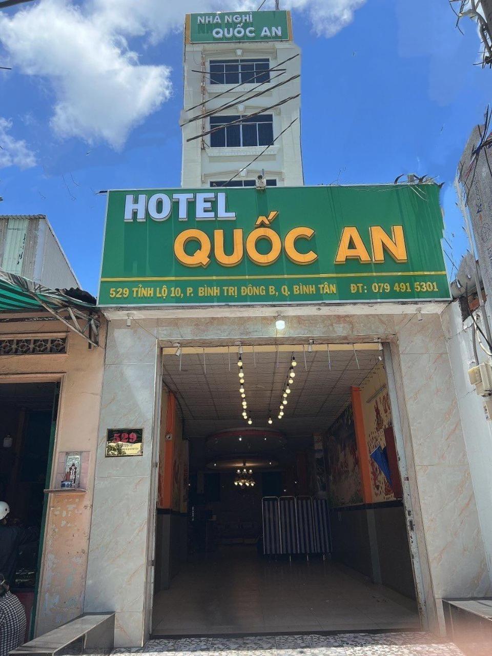 Quoc An Hotel Ciudad Ho Chi Minh  Exterior foto